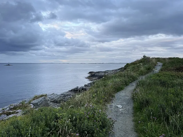 Kyststi langs Hustadvika
